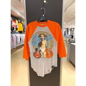 1980 Ted Nugent Scream Dream 80s Vintage Long Sleeve Raglan Band Tour Tee Shirt